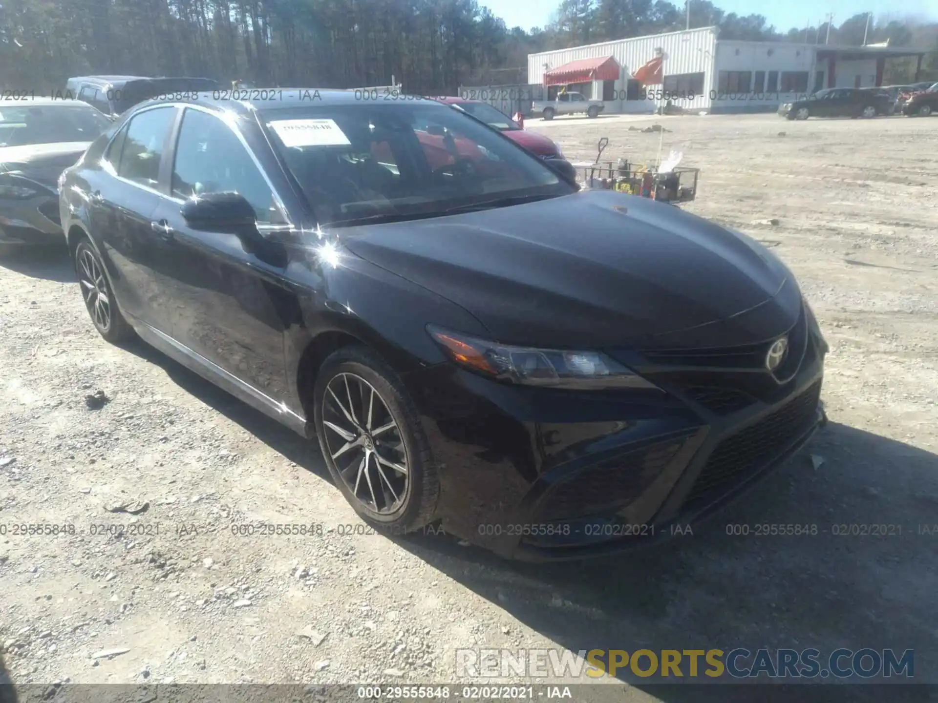 1 Photograph of a damaged car 4T1G11AK6MU521767 TOYOTA CAMRY 2021