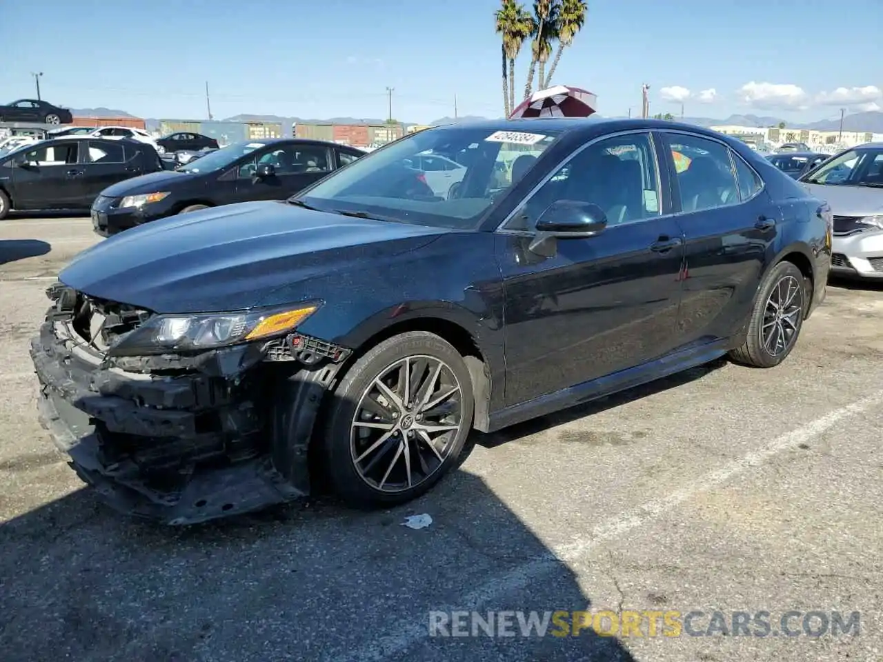 1 Photograph of a damaged car 4T1G11AK6MU522188 TOYOTA CAMRY 2021