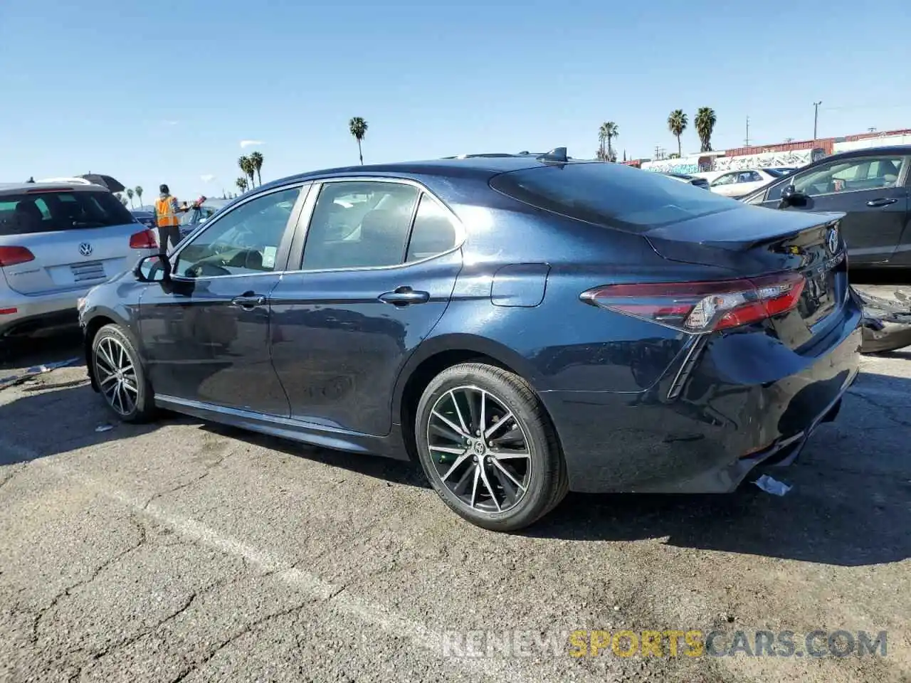 2 Photograph of a damaged car 4T1G11AK6MU522188 TOYOTA CAMRY 2021