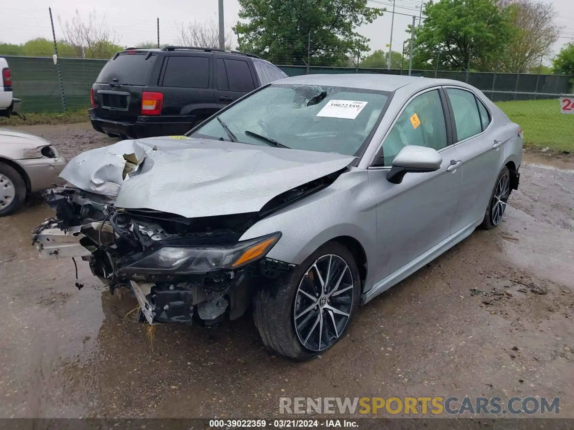 2 Photograph of a damaged car 4T1G11AK6MU522319 TOYOTA CAMRY 2021