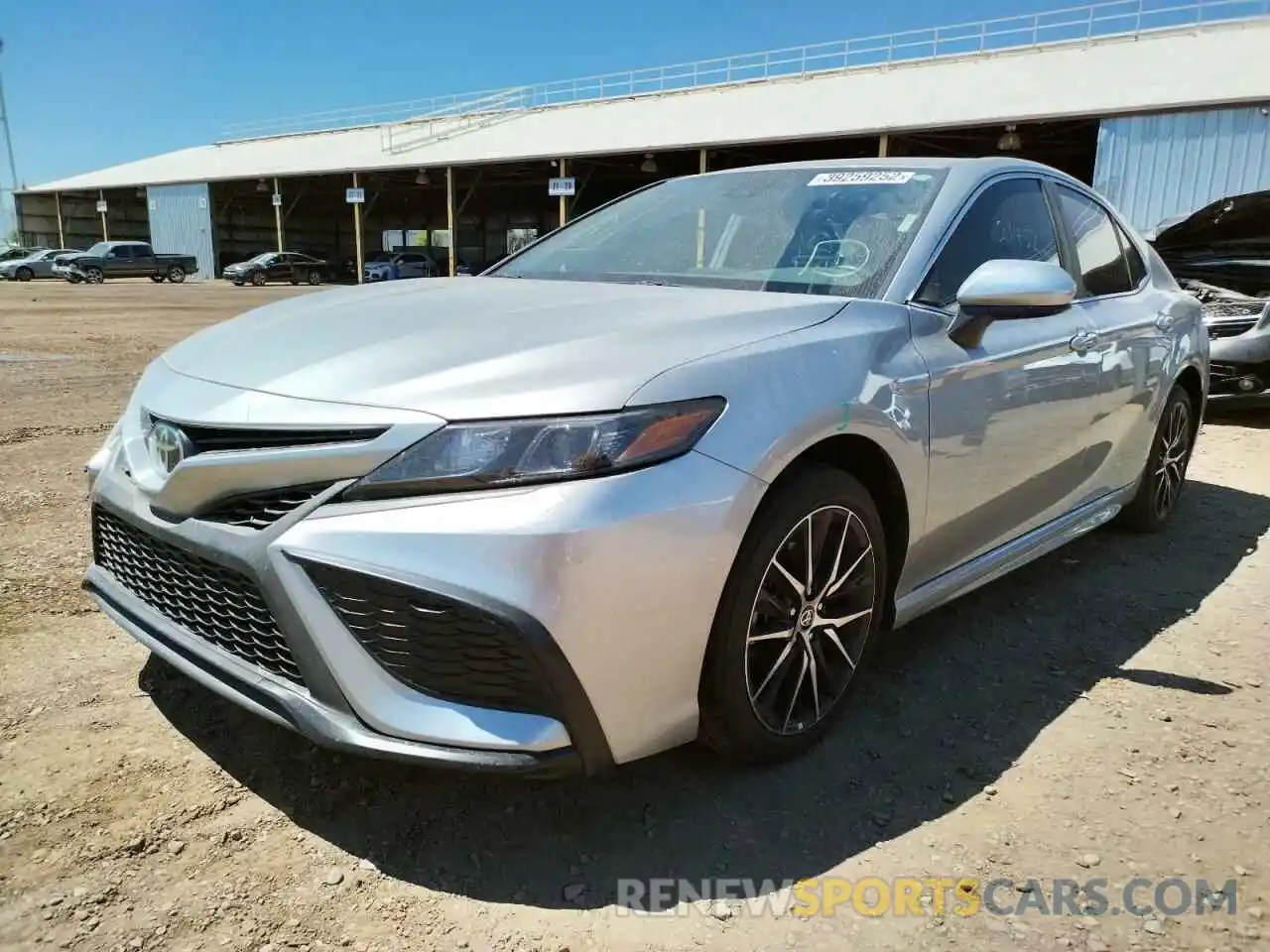 2 Photograph of a damaged car 4T1G11AK6MU527973 TOYOTA CAMRY 2021