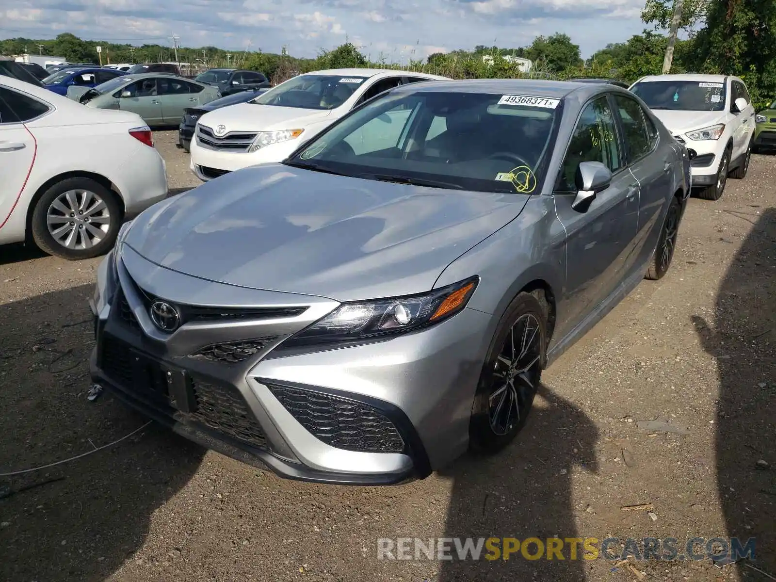 2 Photograph of a damaged car 4T1G11AK6MU530436 TOYOTA CAMRY 2021