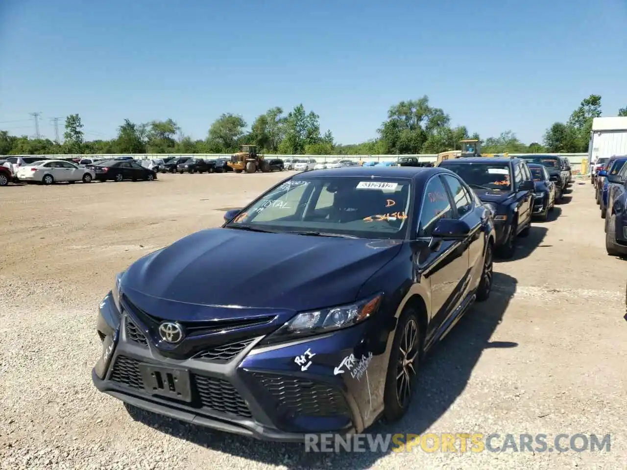 2 Photograph of a damaged car 4T1G11AK6MU534566 TOYOTA CAMRY 2021