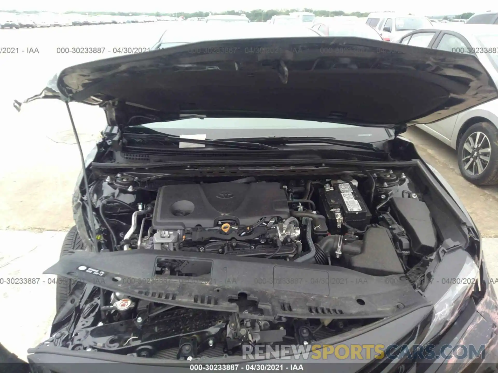 10 Photograph of a damaged car 4T1G11AK6MU537810 TOYOTA CAMRY 2021