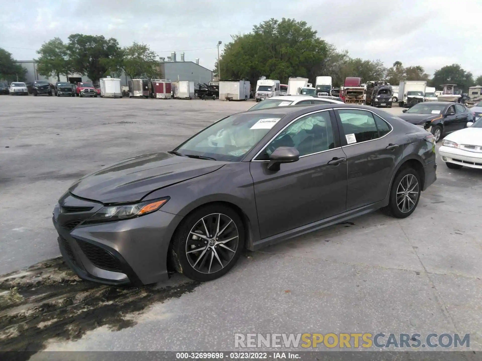 2 Photograph of a damaged car 4T1G11AK6MU539671 TOYOTA CAMRY 2021