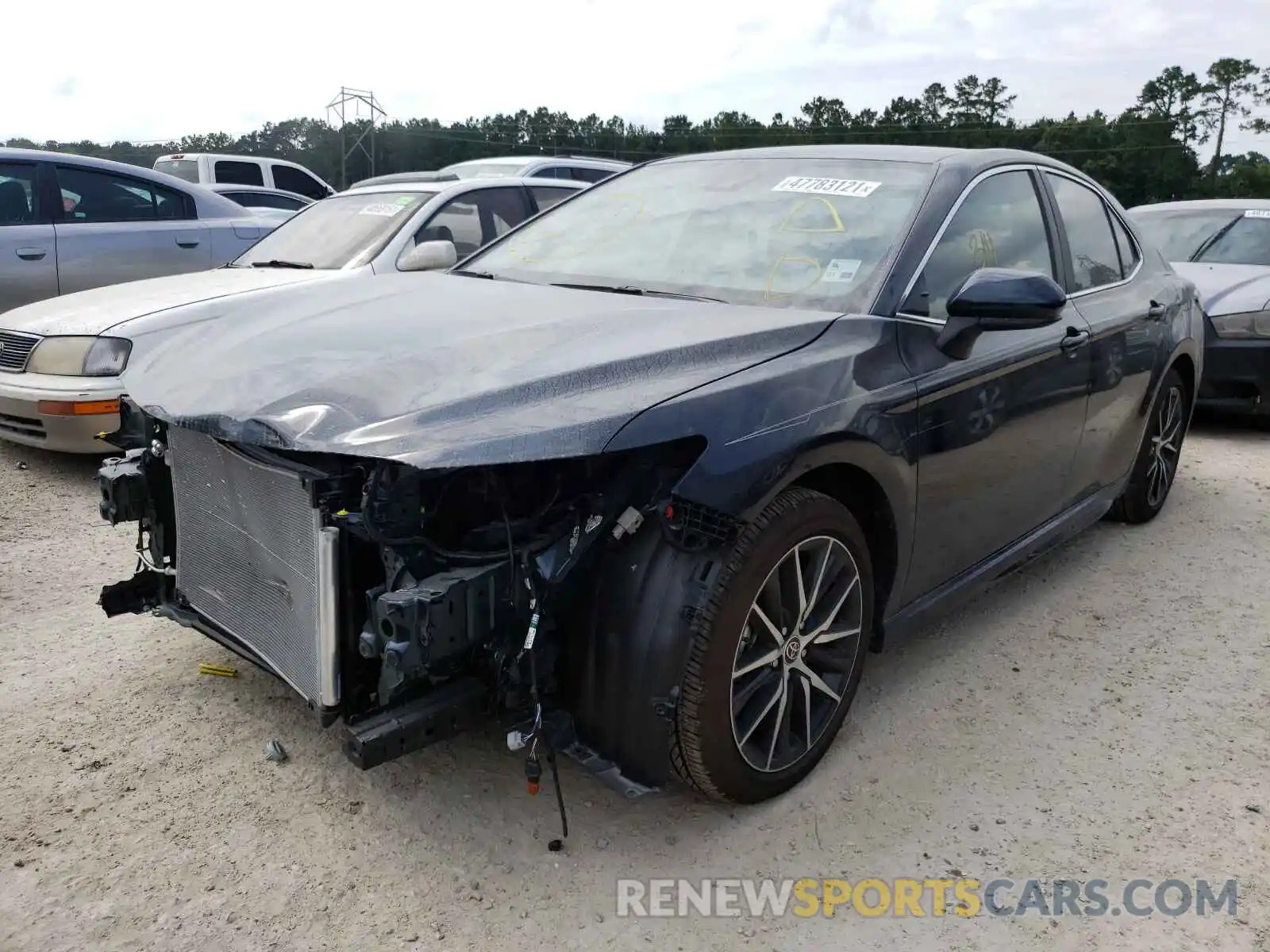 2 Photograph of a damaged car 4T1G11AK6MU540500 TOYOTA CAMRY 2021