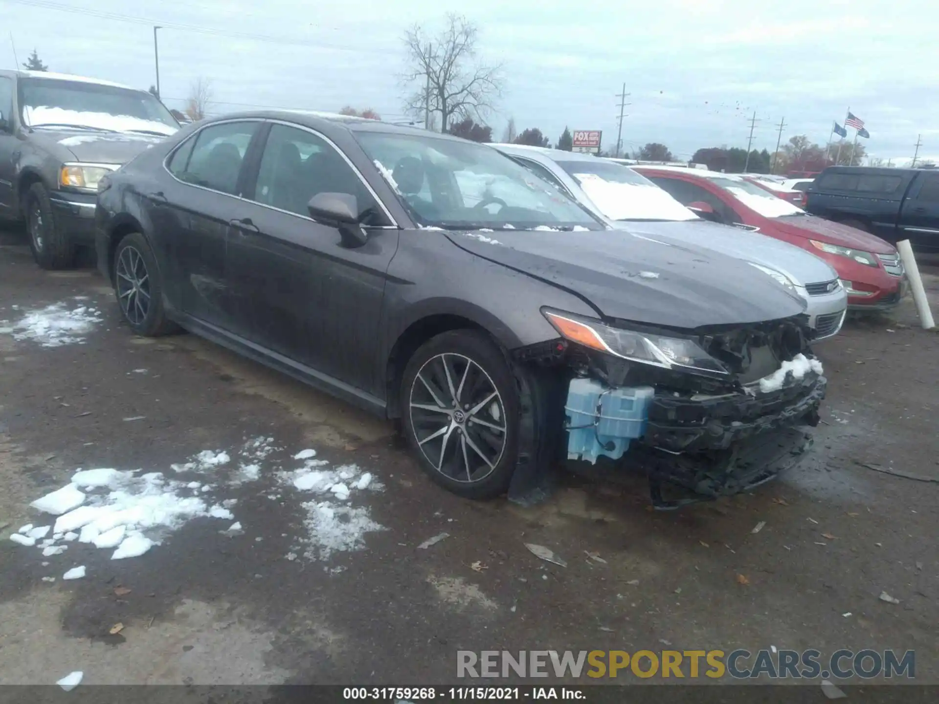 1 Photograph of a damaged car 4T1G11AK6MU543493 TOYOTA CAMRY 2021