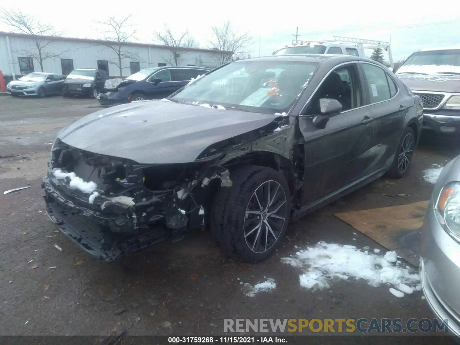 2 Photograph of a damaged car 4T1G11AK6MU543493 TOYOTA CAMRY 2021