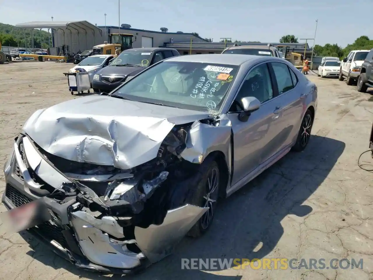 2 Photograph of a damaged car 4T1G11AK6MU544157 TOYOTA CAMRY 2021