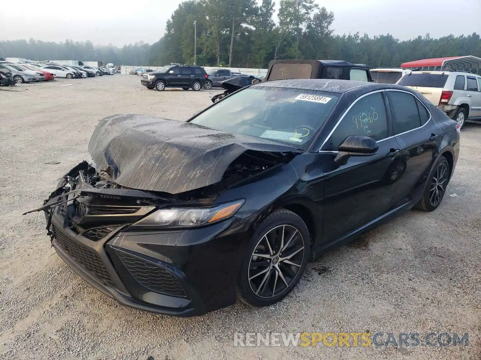 2 Photograph of a damaged car 4T1G11AK6MU545048 TOYOTA CAMRY 2021