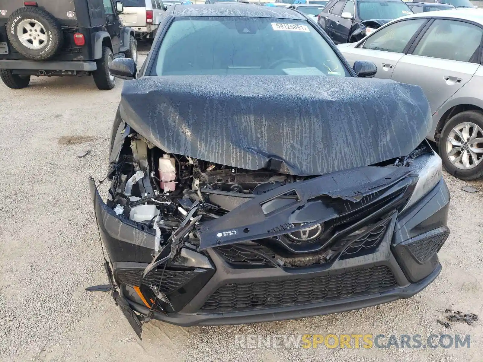 9 Photograph of a damaged car 4T1G11AK6MU545048 TOYOTA CAMRY 2021