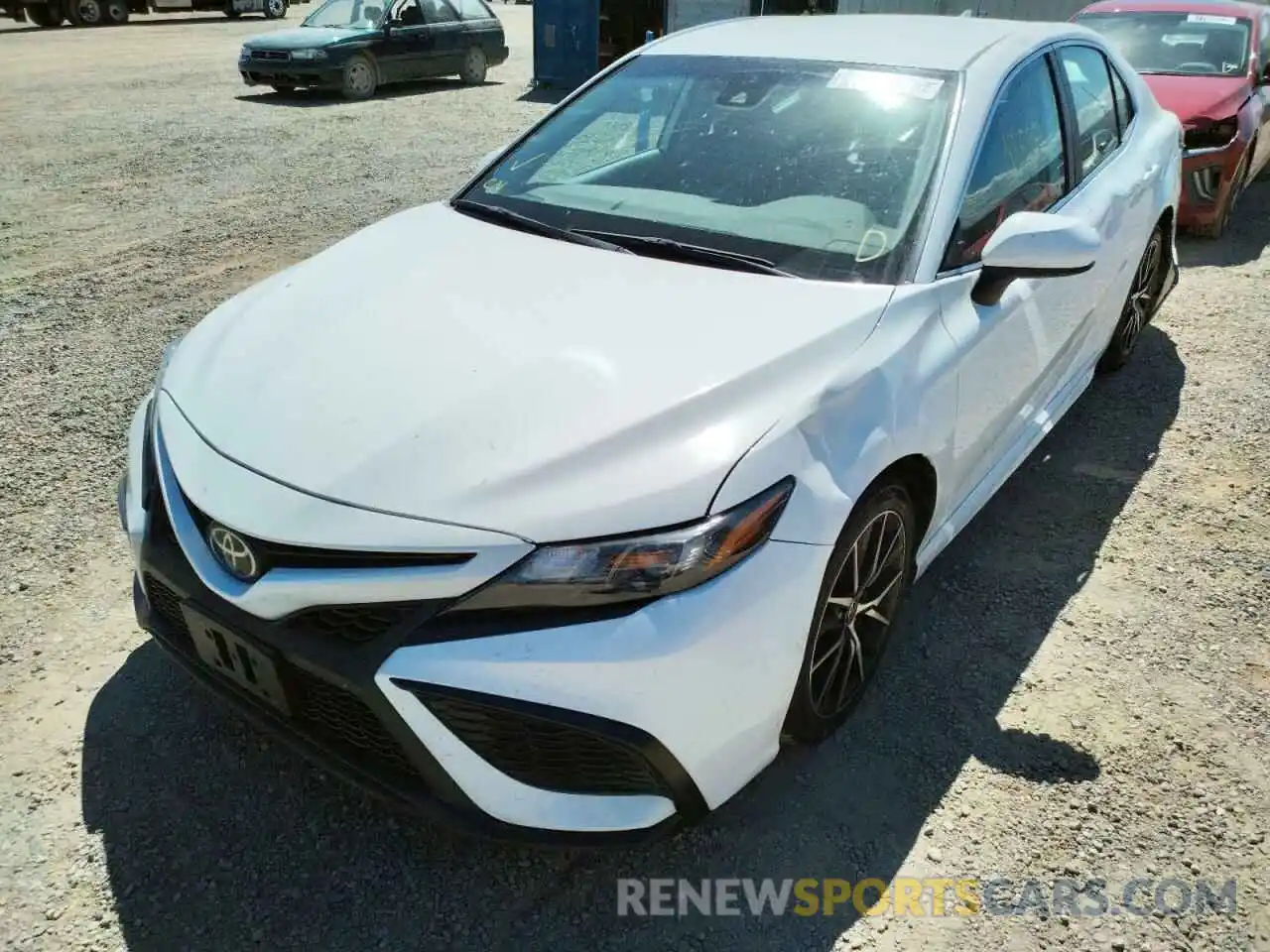 2 Photograph of a damaged car 4T1G11AK6MU548452 TOYOTA CAMRY 2021