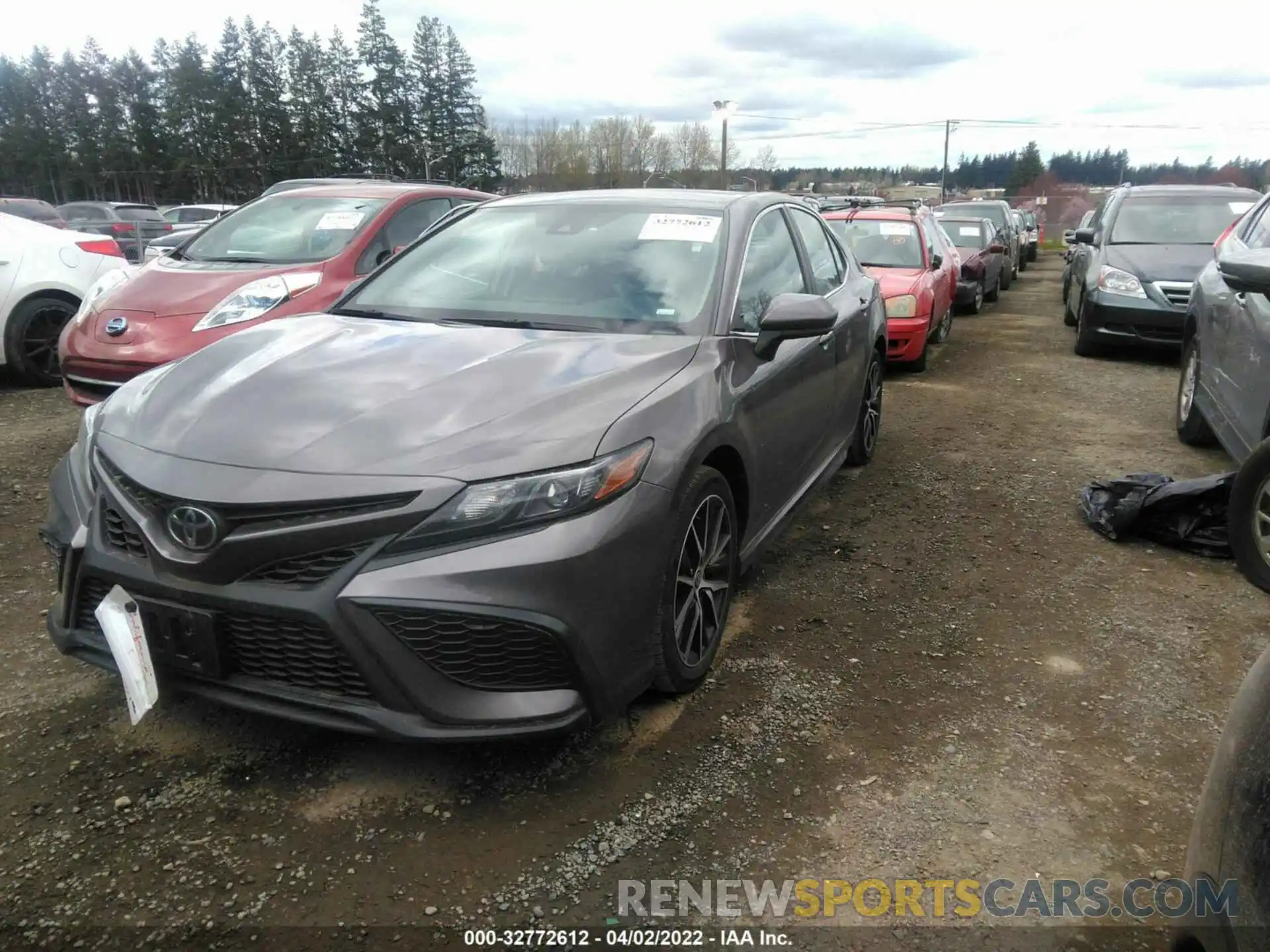 2 Photograph of a damaged car 4T1G11AK6MU550671 TOYOTA CAMRY 2021