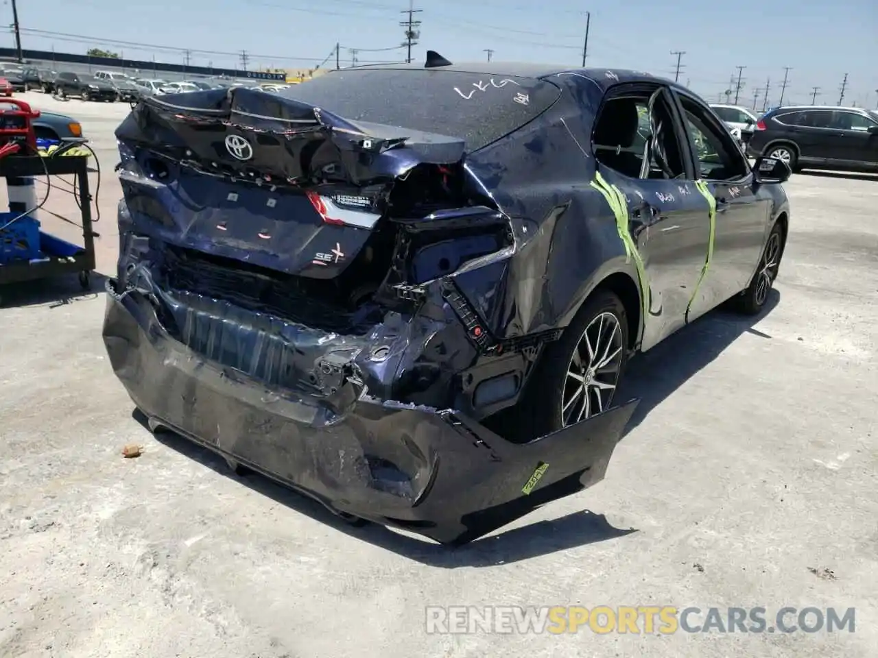 4 Photograph of a damaged car 4T1G11AK6MU553909 TOYOTA CAMRY 2021