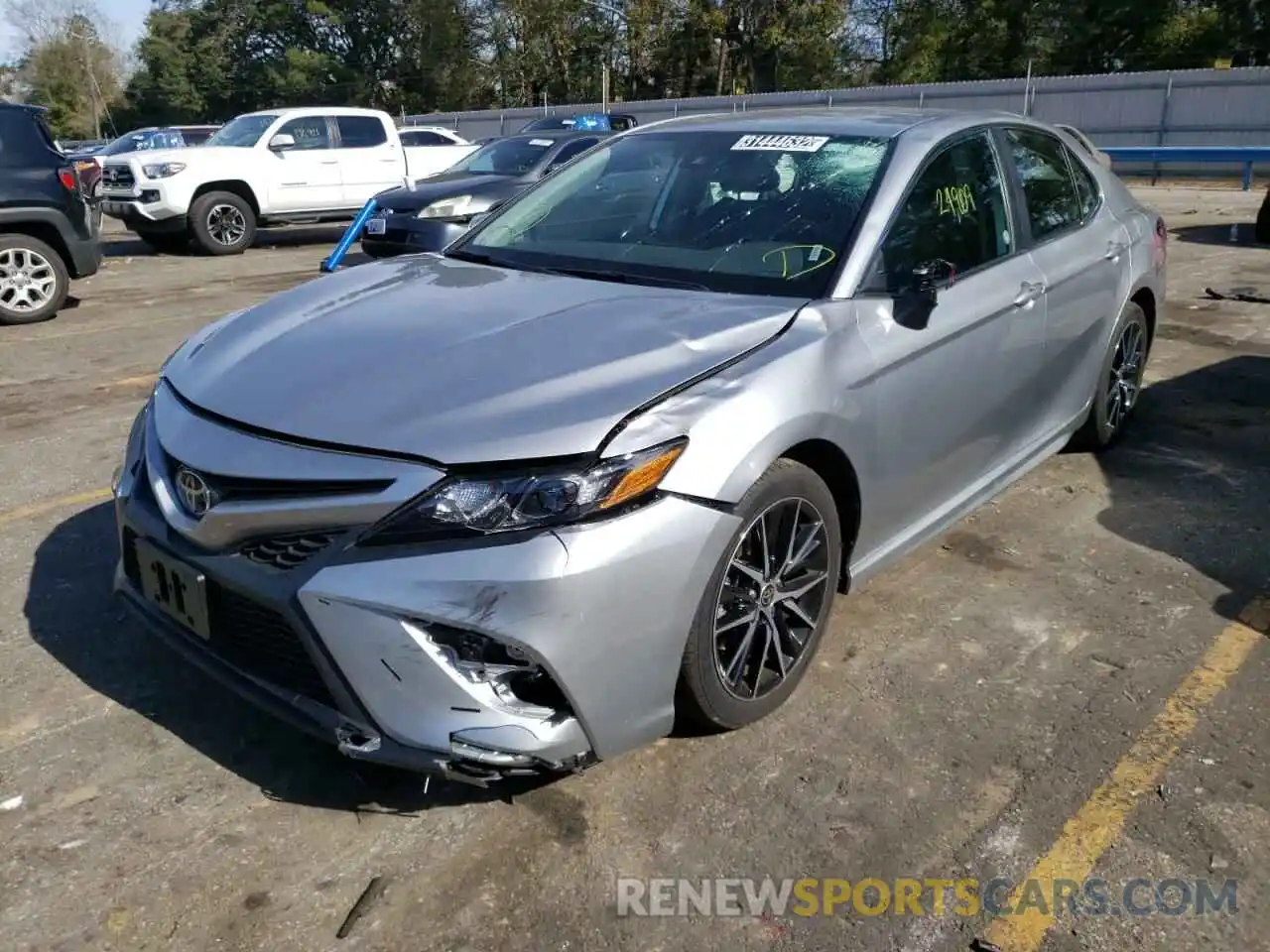 2 Photograph of a damaged car 4T1G11AK6MU560925 TOYOTA CAMRY 2021