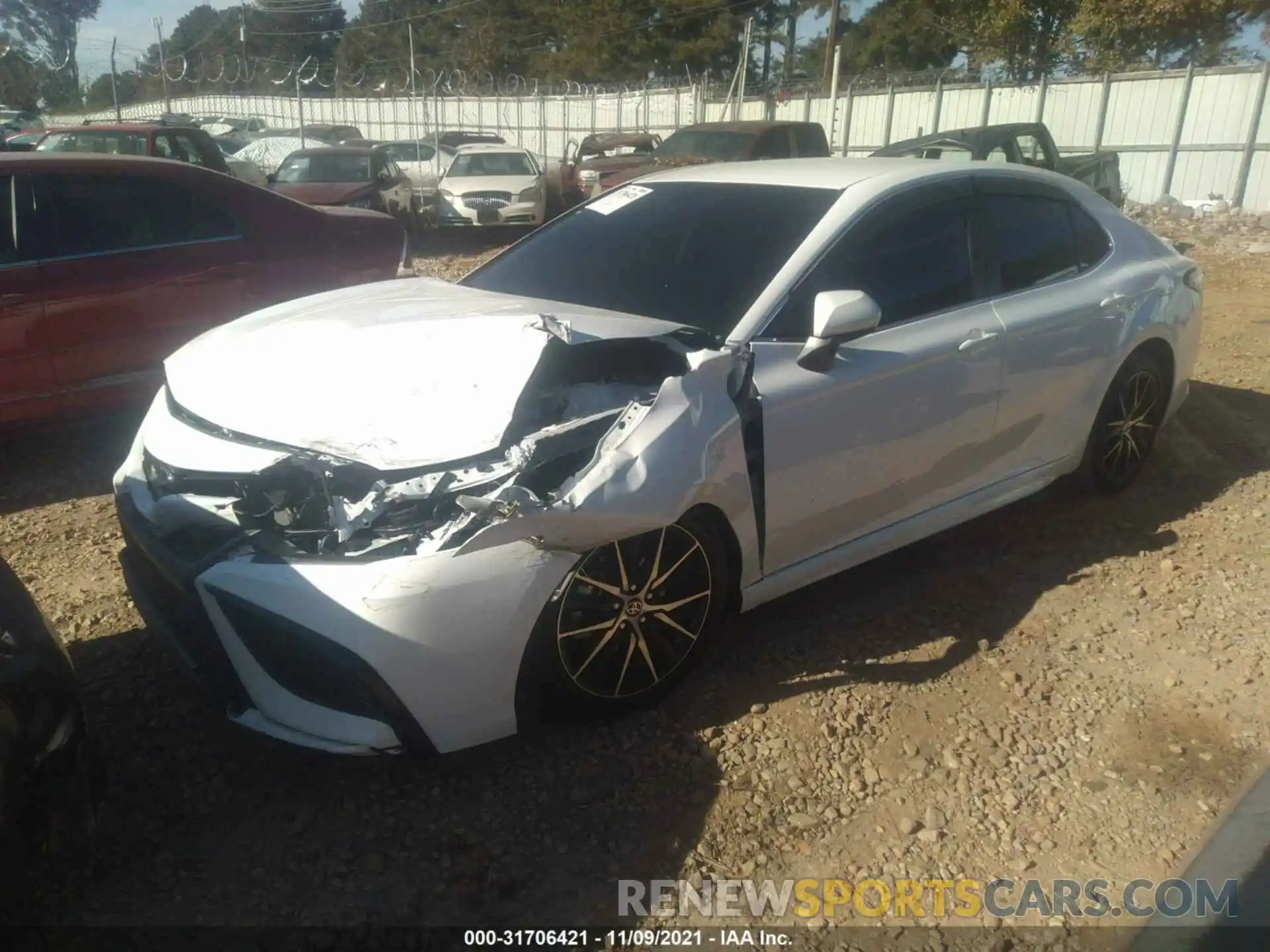 2 Photograph of a damaged car 4T1G11AK6MU565364 TOYOTA CAMRY 2021