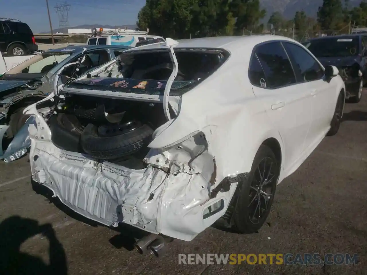 4 Photograph of a damaged car 4T1G11AK6MU578888 TOYOTA CAMRY 2021