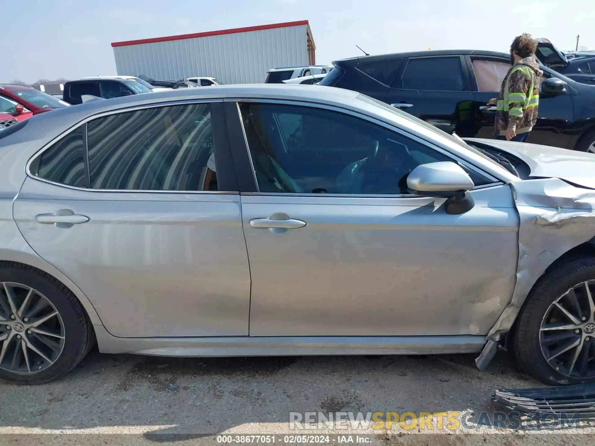 13 Photograph of a damaged car 4T1G11AK6MU591933 TOYOTA CAMRY 2021