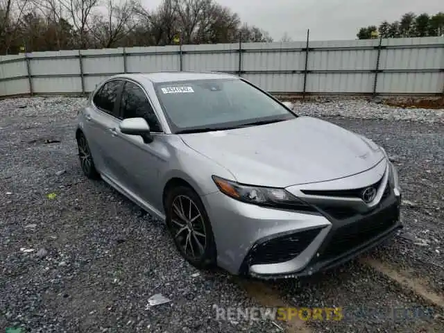 1 Photograph of a damaged car 4T1G11AK6MU596646 TOYOTA CAMRY 2021