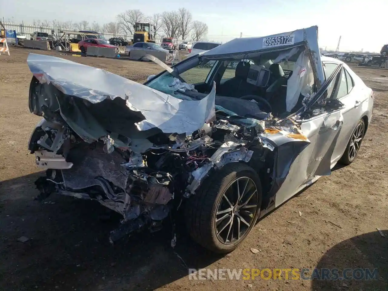 2 Photograph of a damaged car 4T1G11AK6MU600761 TOYOTA CAMRY 2021