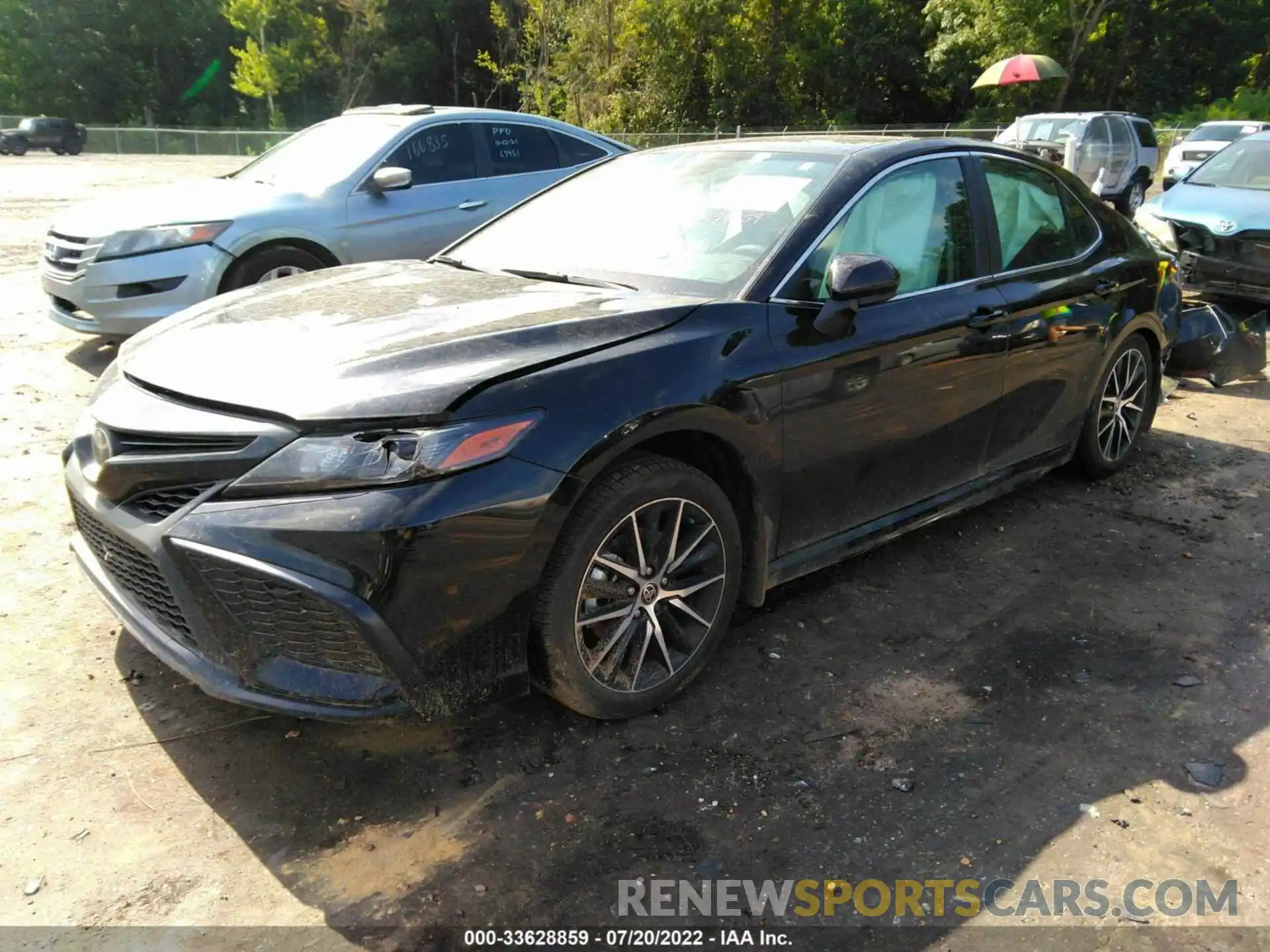 2 Photograph of a damaged car 4T1G11AK6MU614644 TOYOTA CAMRY 2021