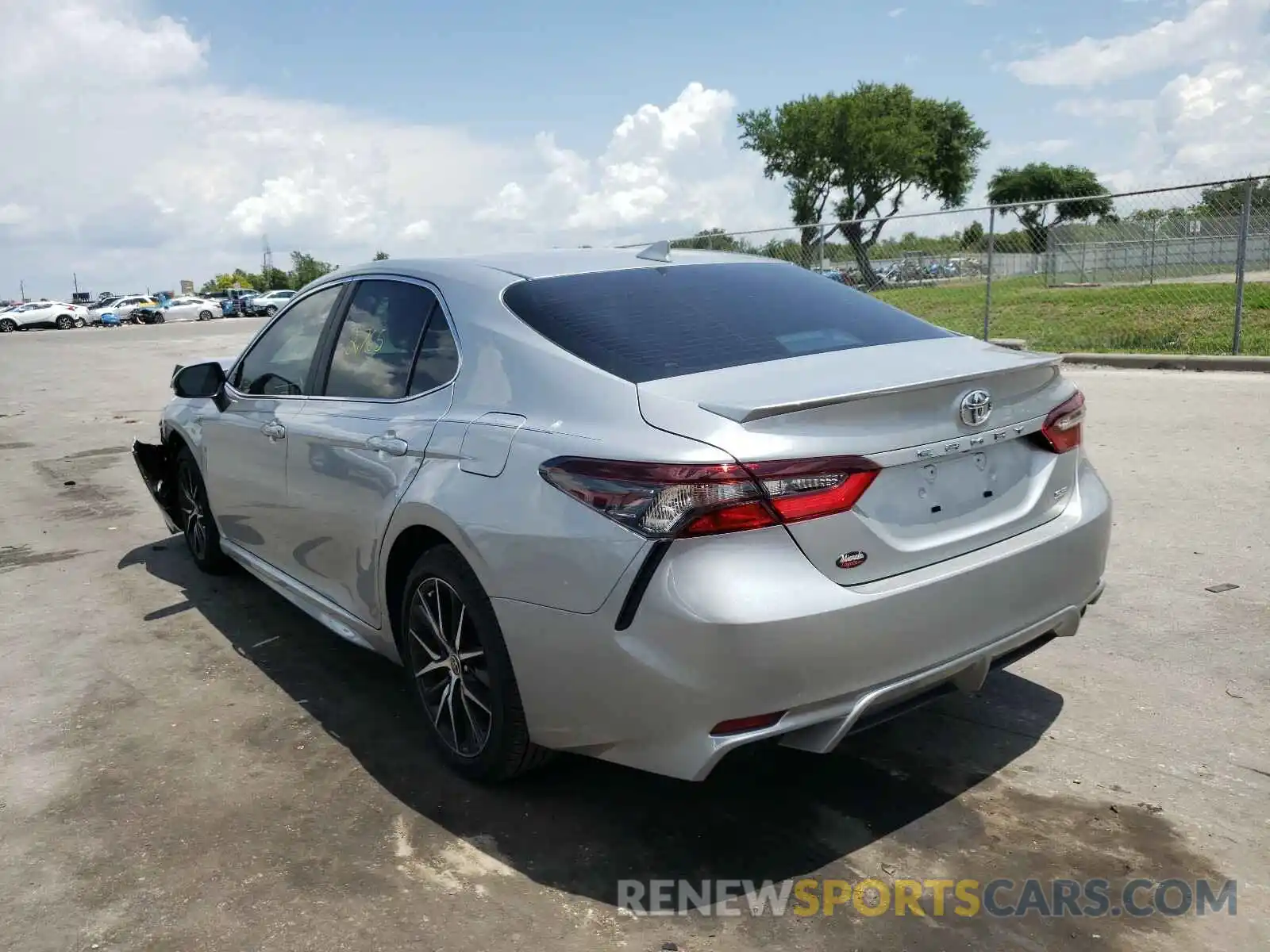 3 Photograph of a damaged car 4T1G11AK7MU406353 TOYOTA CAMRY 2021