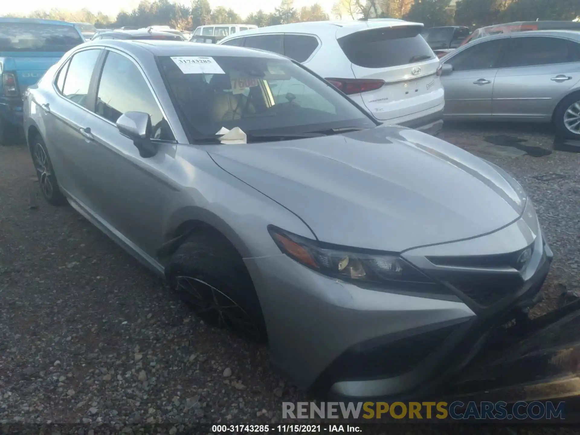 1 Photograph of a damaged car 4T1G11AK7MU406854 TOYOTA CAMRY 2021