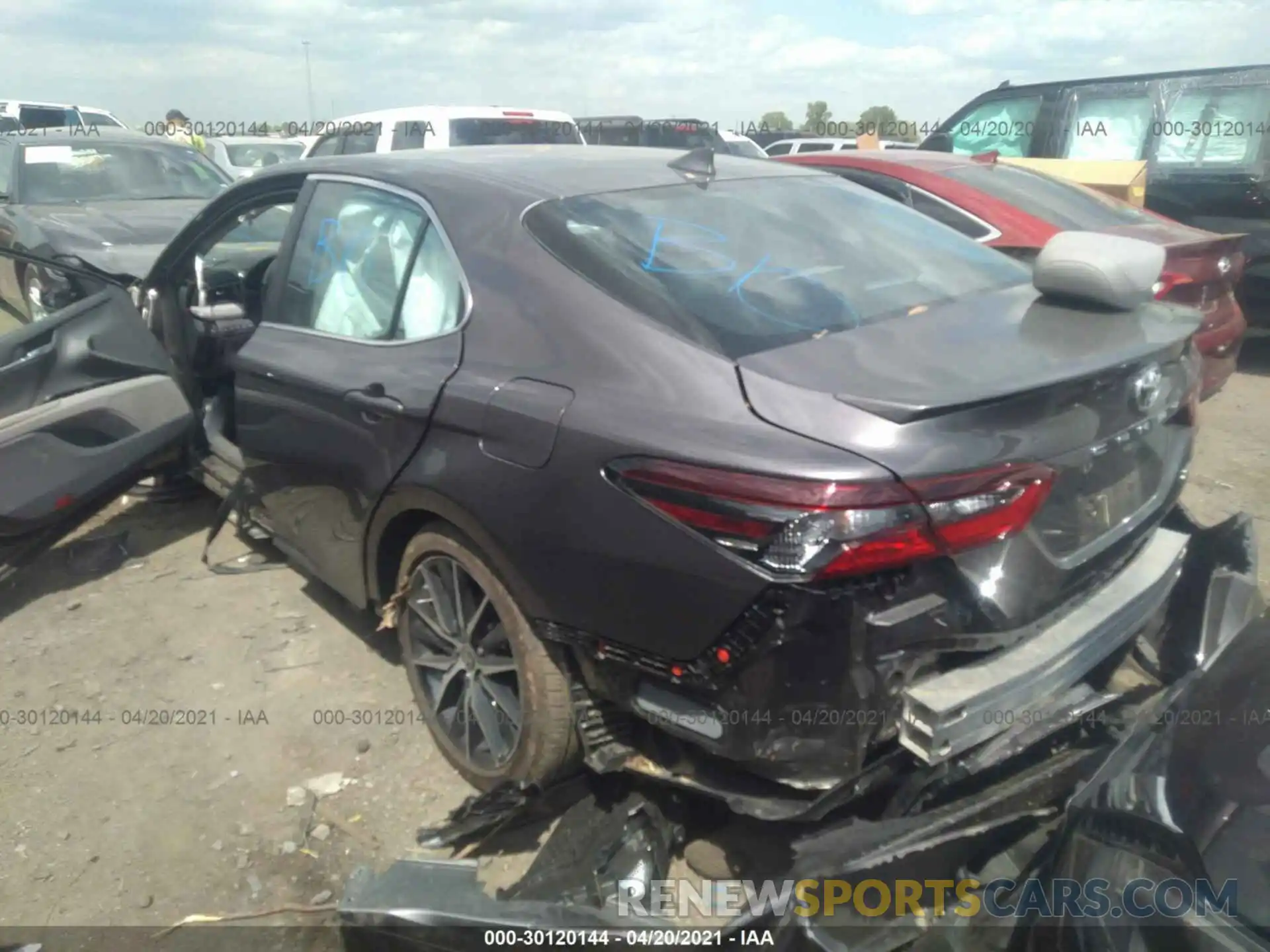 3 Photograph of a damaged car 4T1G11AK7MU407275 TOYOTA CAMRY 2021