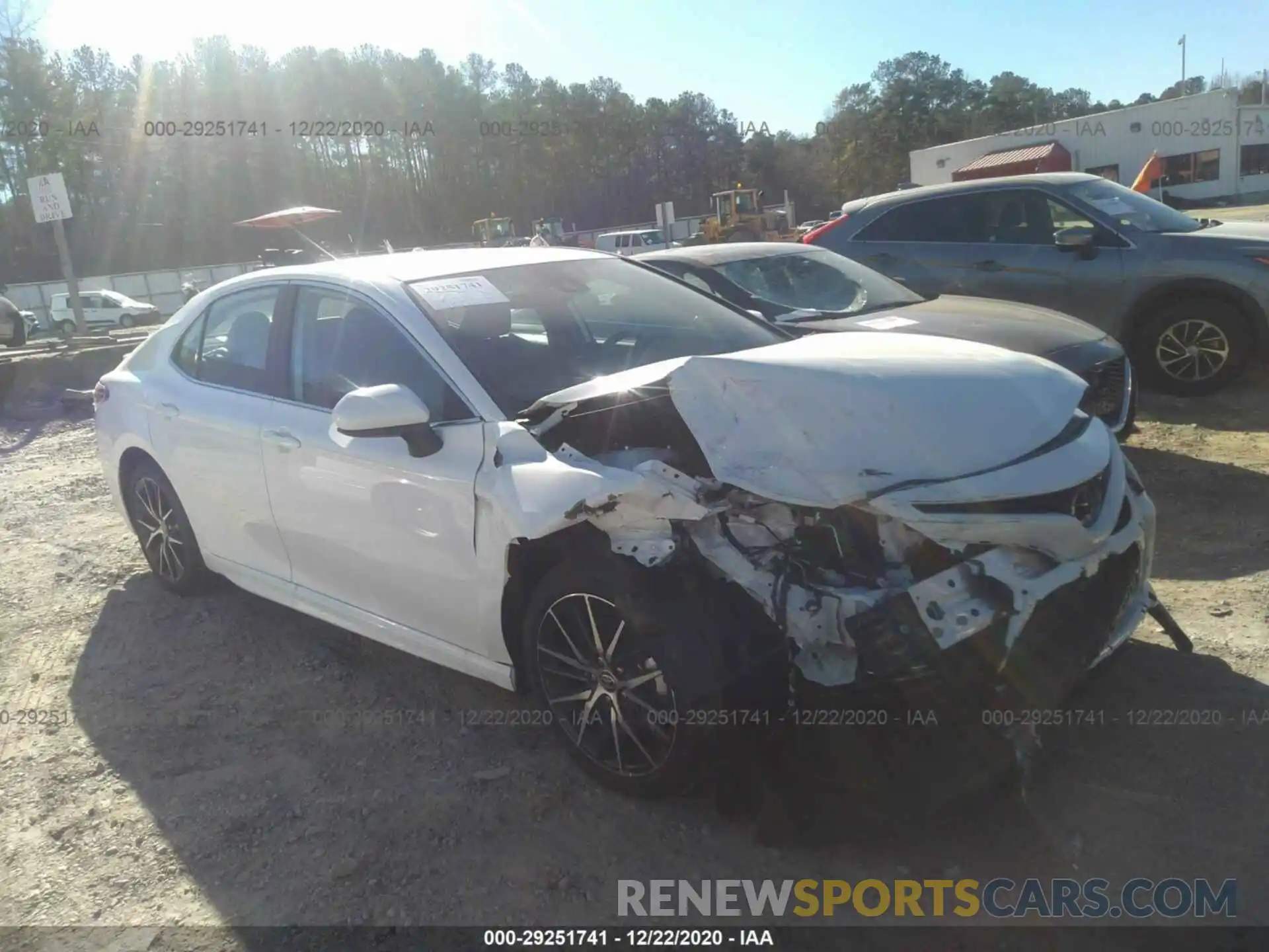 1 Photograph of a damaged car 4T1G11AK7MU407924 TOYOTA CAMRY 2021