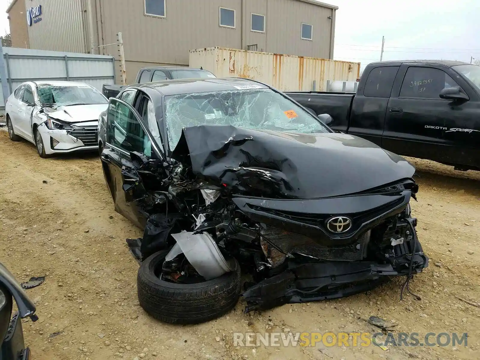 1 Photograph of a damaged car 4T1G11AK7MU409348 TOYOTA CAMRY 2021