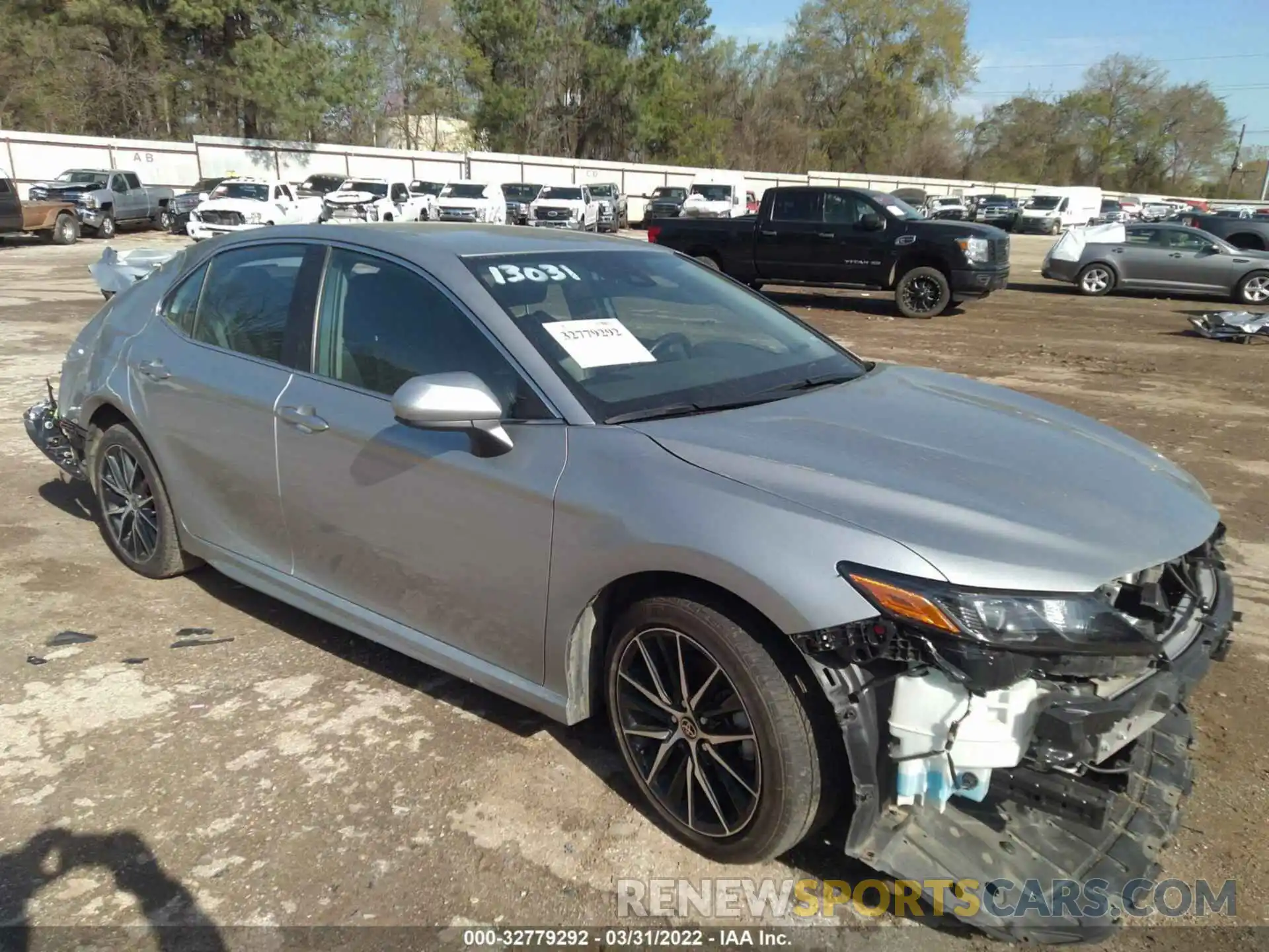 1 Photograph of a damaged car 4T1G11AK7MU409365 TOYOTA CAMRY 2021