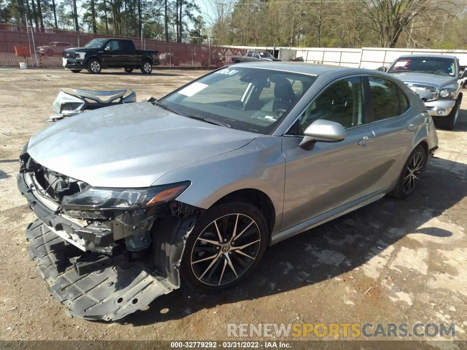 2 Photograph of a damaged car 4T1G11AK7MU409365 TOYOTA CAMRY 2021