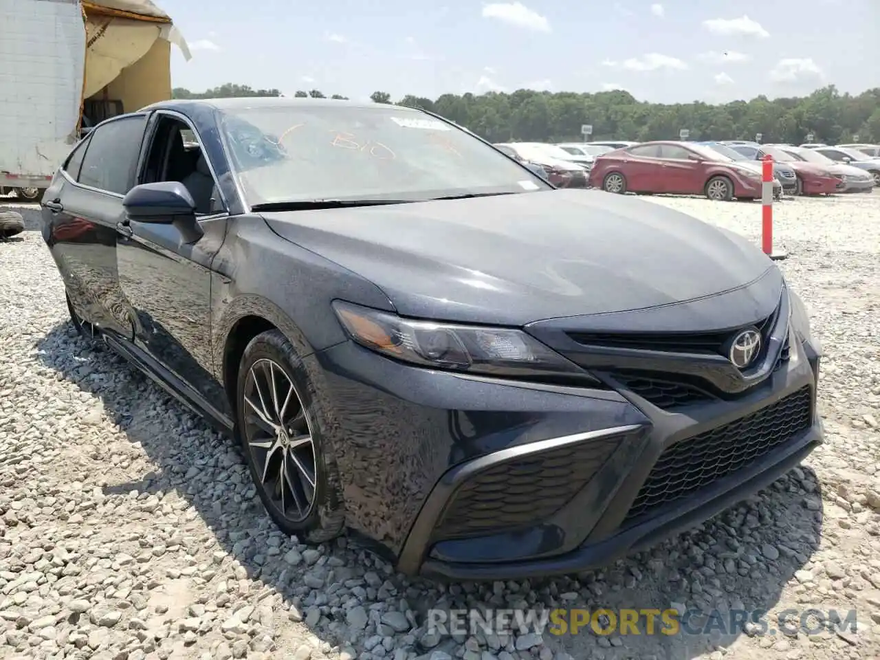 1 Photograph of a damaged car 4T1G11AK7MU422875 TOYOTA CAMRY 2021