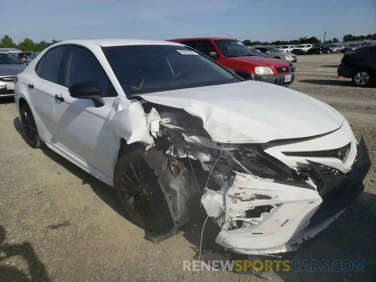 1 Photograph of a damaged car 4T1G11AK7MU423153 TOYOTA CAMRY 2021