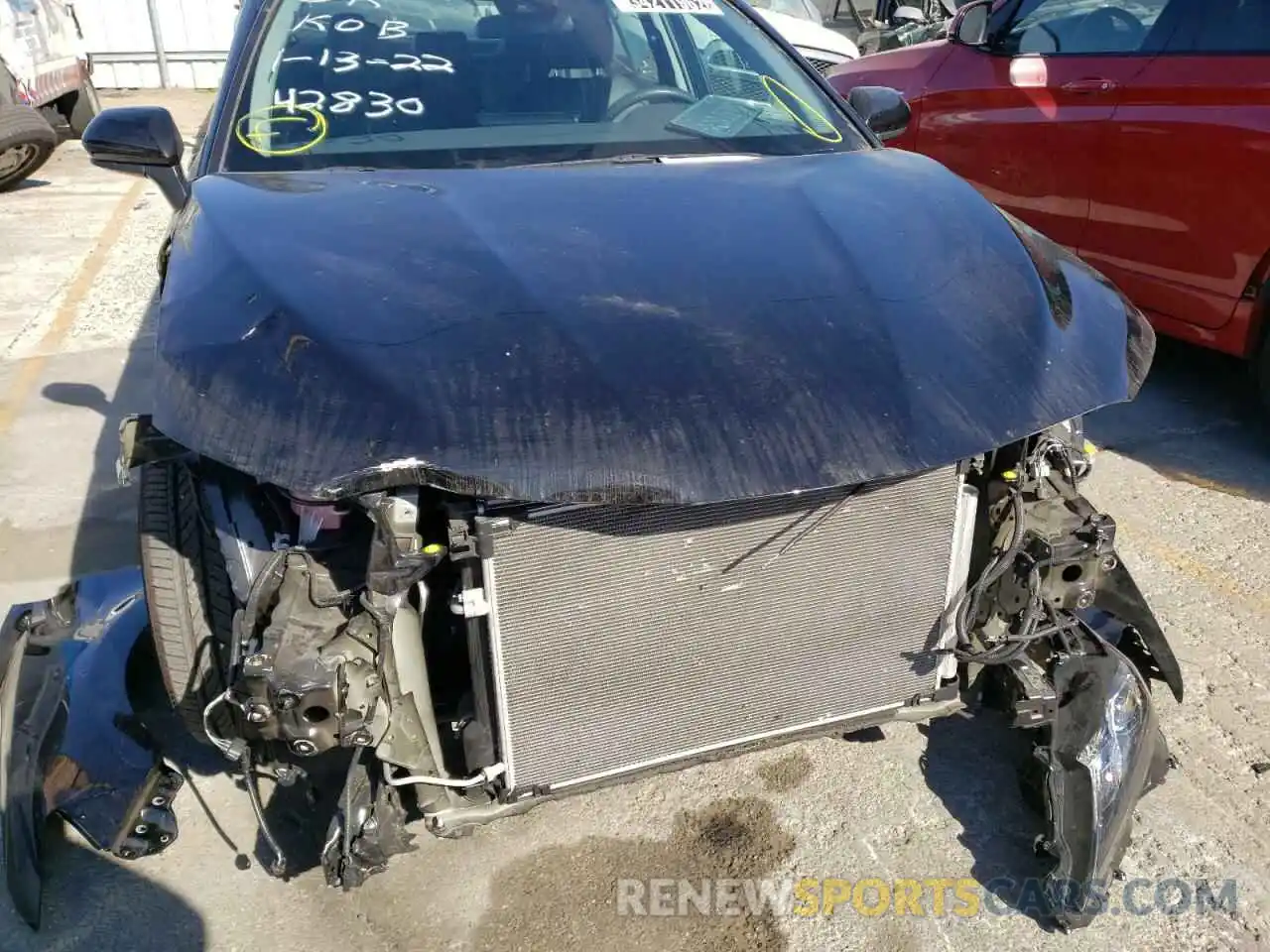 9 Photograph of a damaged car 4T1G11AK7MU425257 TOYOTA CAMRY 2021