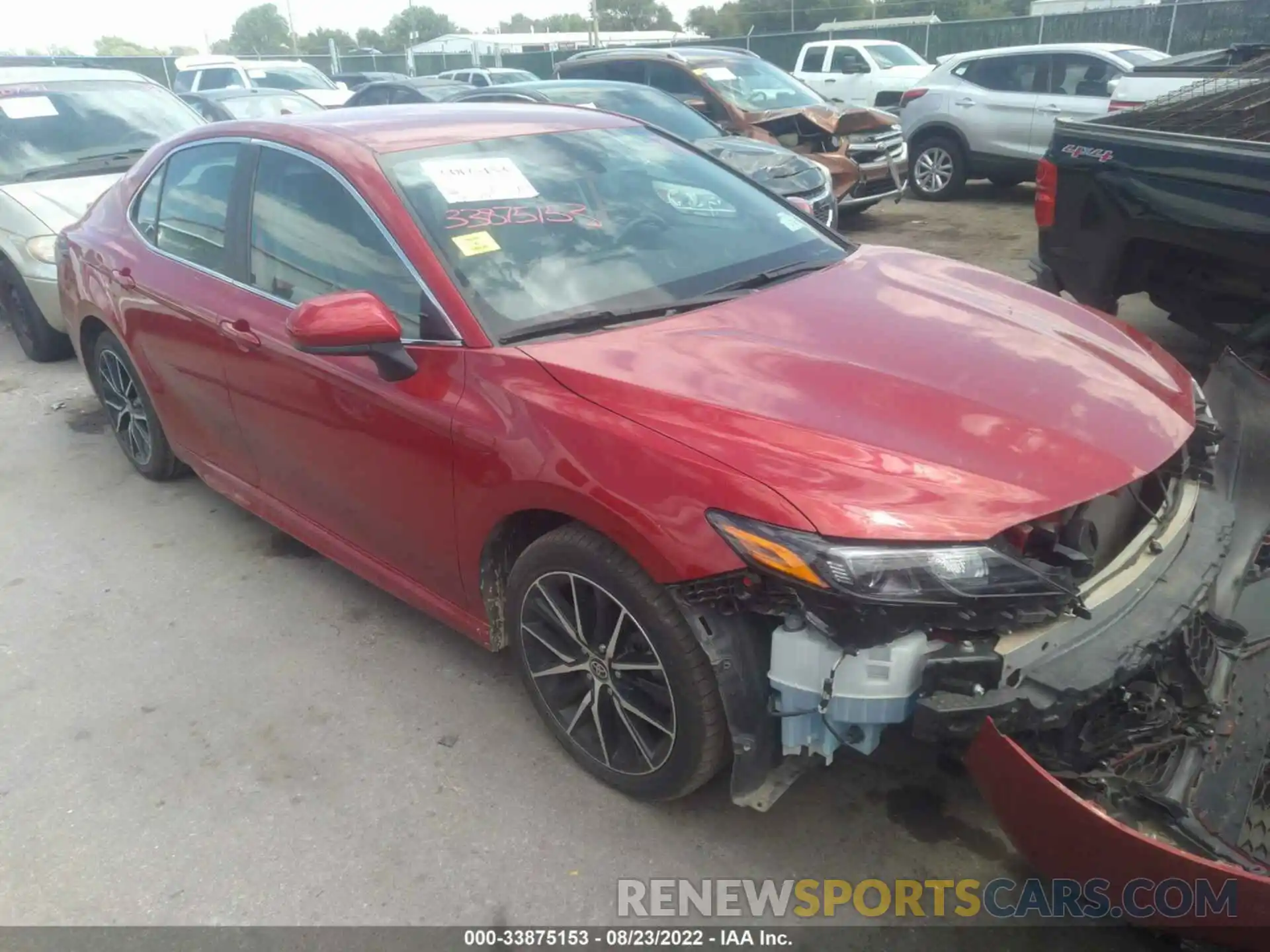 1 Photograph of a damaged car 4T1G11AK7MU426893 TOYOTA CAMRY 2021