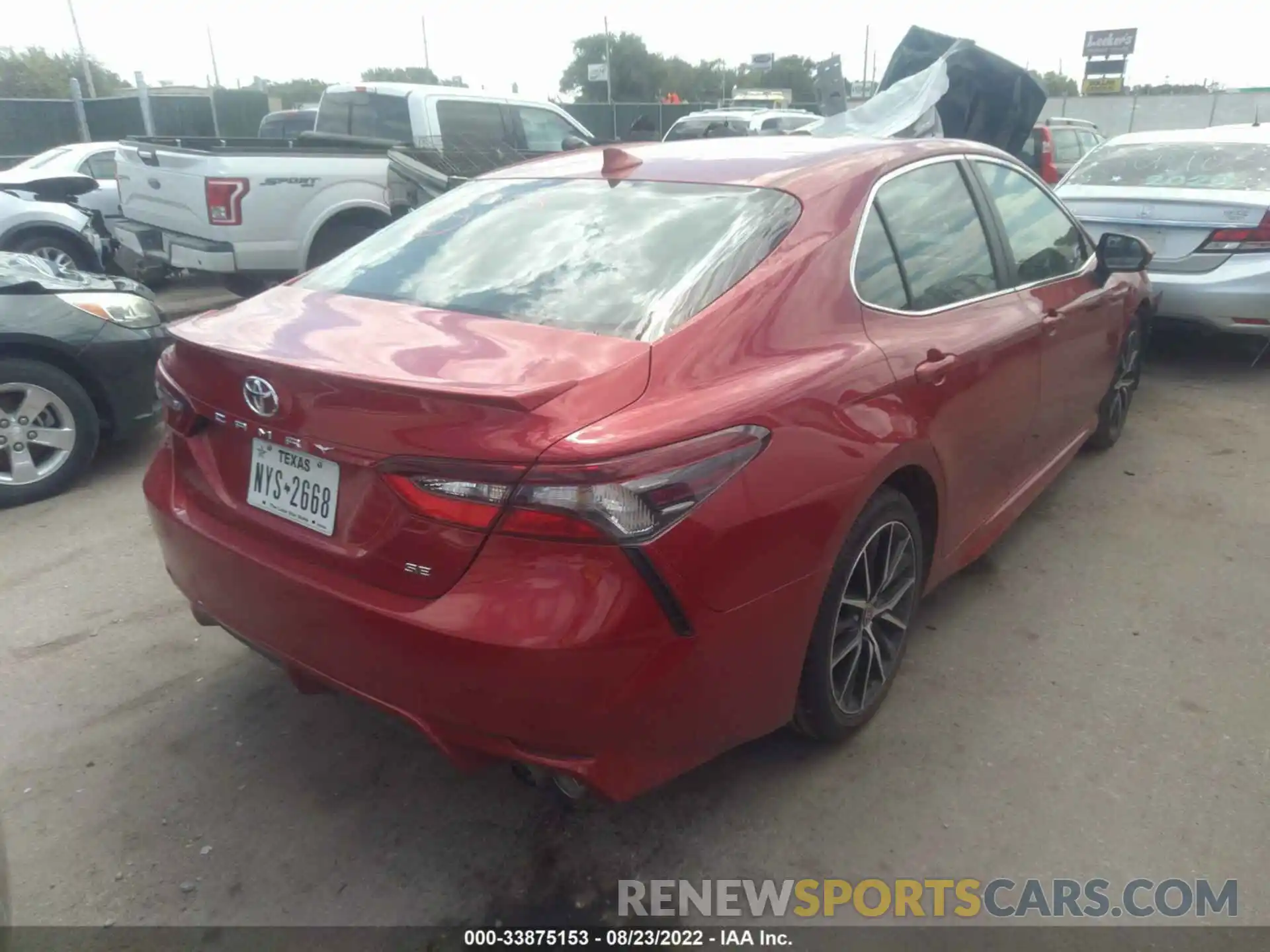 4 Photograph of a damaged car 4T1G11AK7MU426893 TOYOTA CAMRY 2021