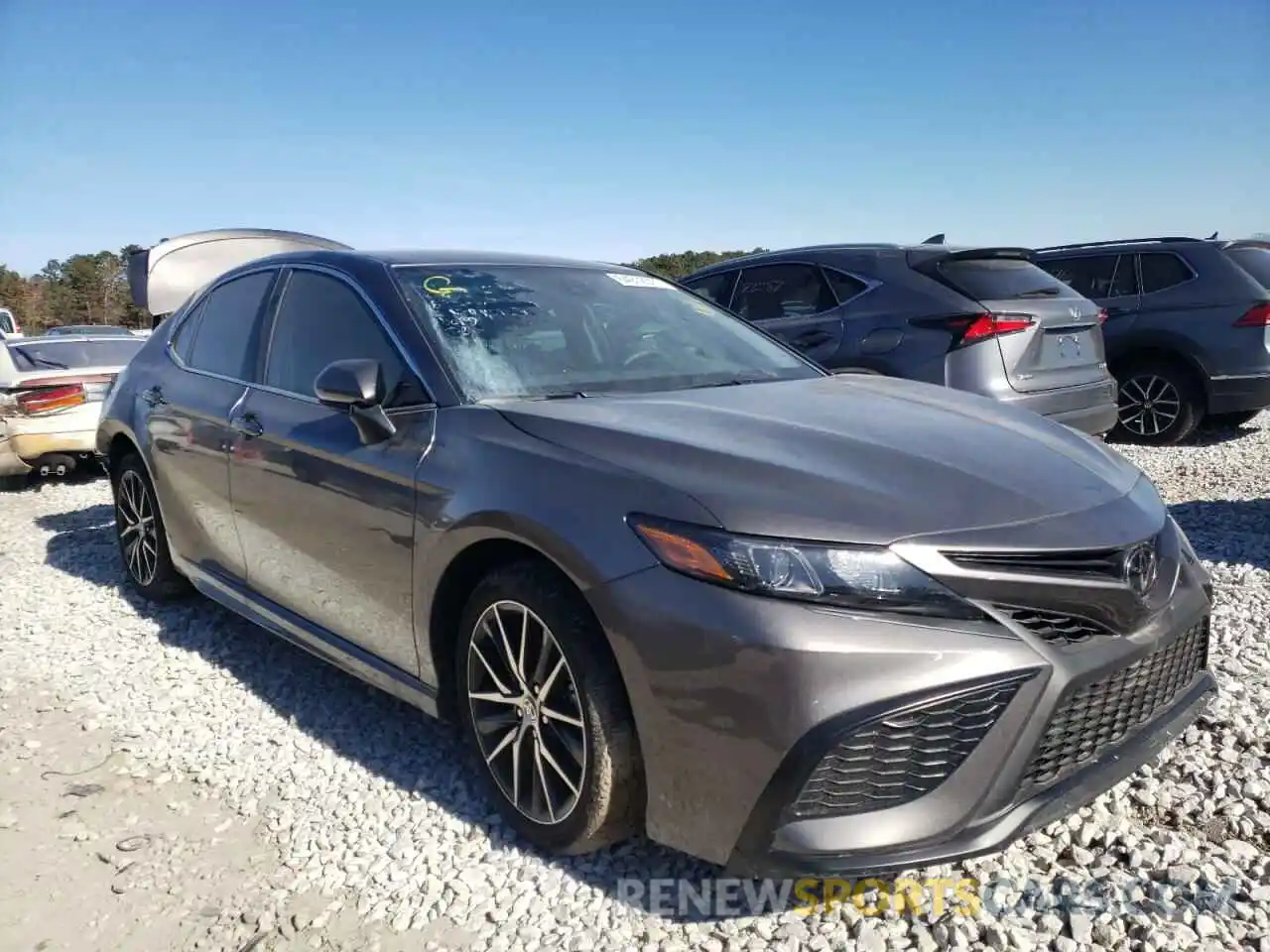 1 Photograph of a damaged car 4T1G11AK7MU428322 TOYOTA CAMRY 2021