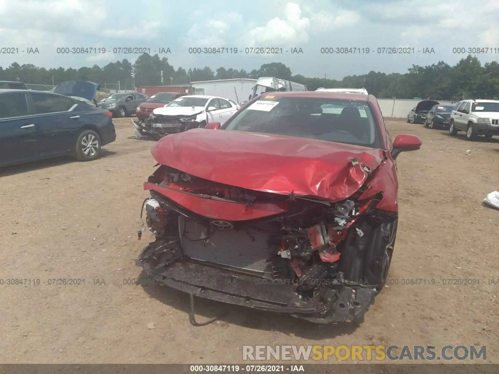 6 Photograph of a damaged car 4T1G11AK7MU428823 TOYOTA CAMRY 2021