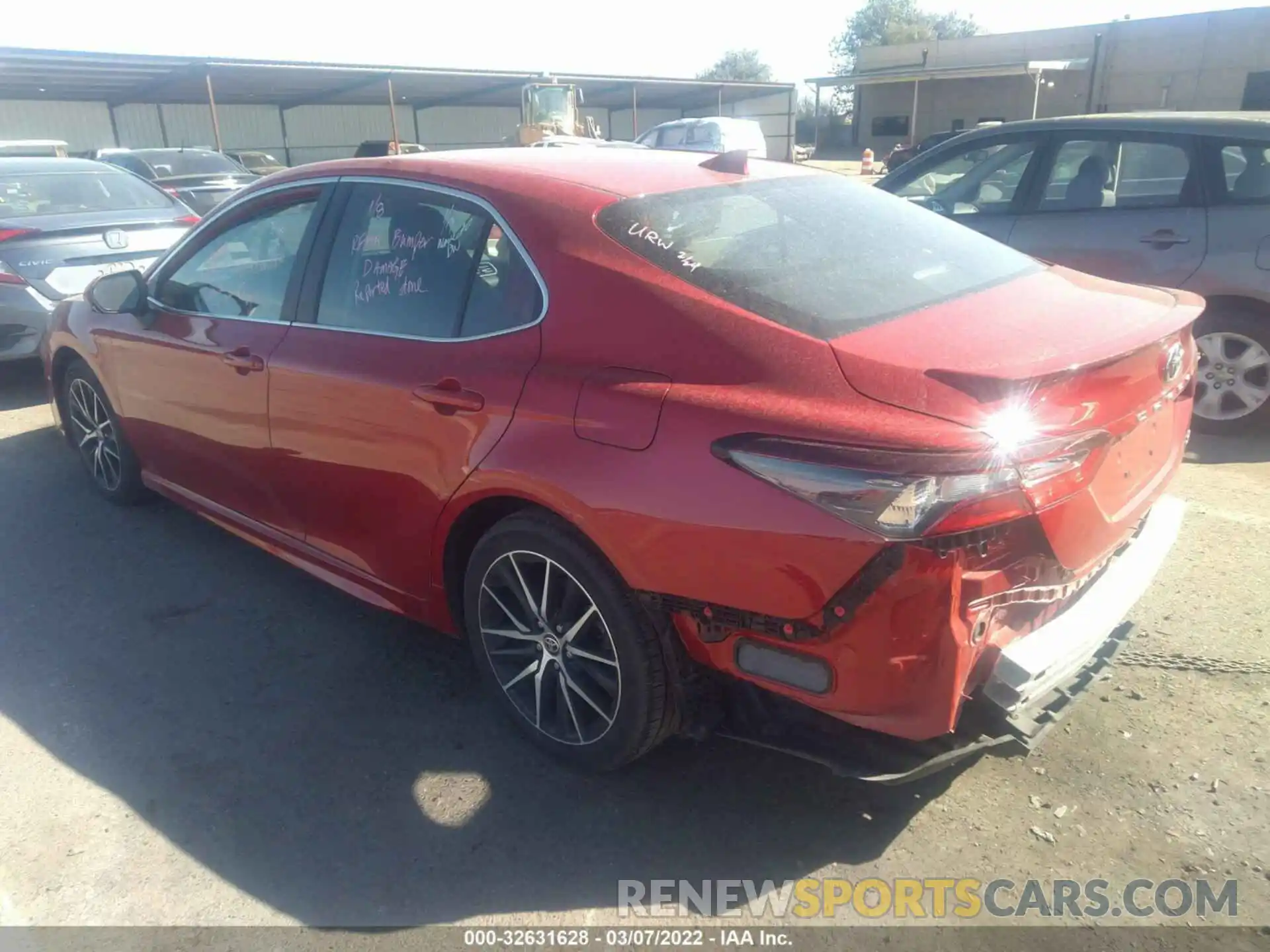 3 Photograph of a damaged car 4T1G11AK7MU429356 TOYOTA CAMRY 2021