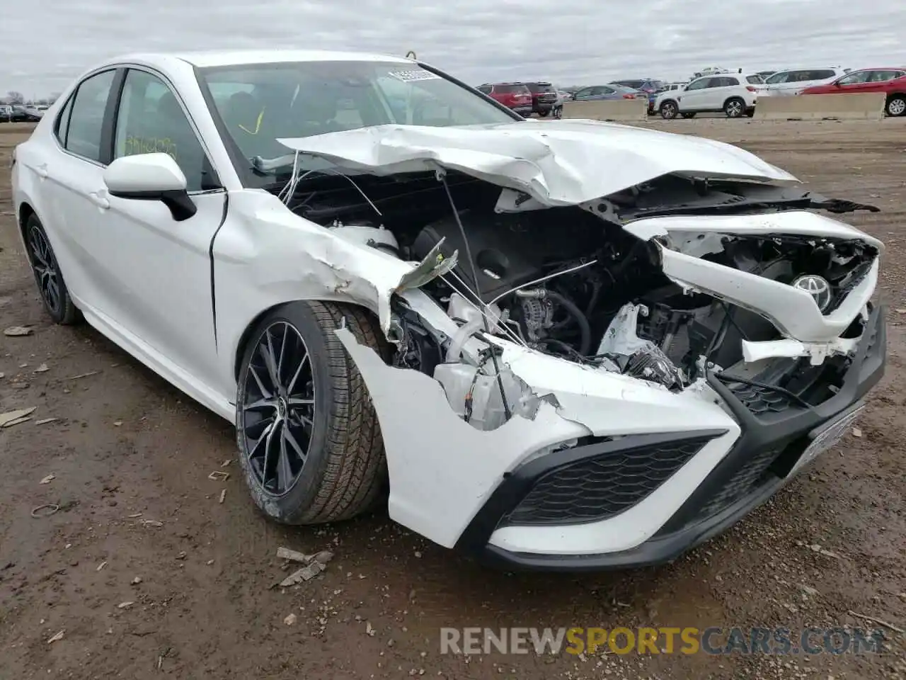 1 Photograph of a damaged car 4T1G11AK7MU429776 TOYOTA CAMRY 2021