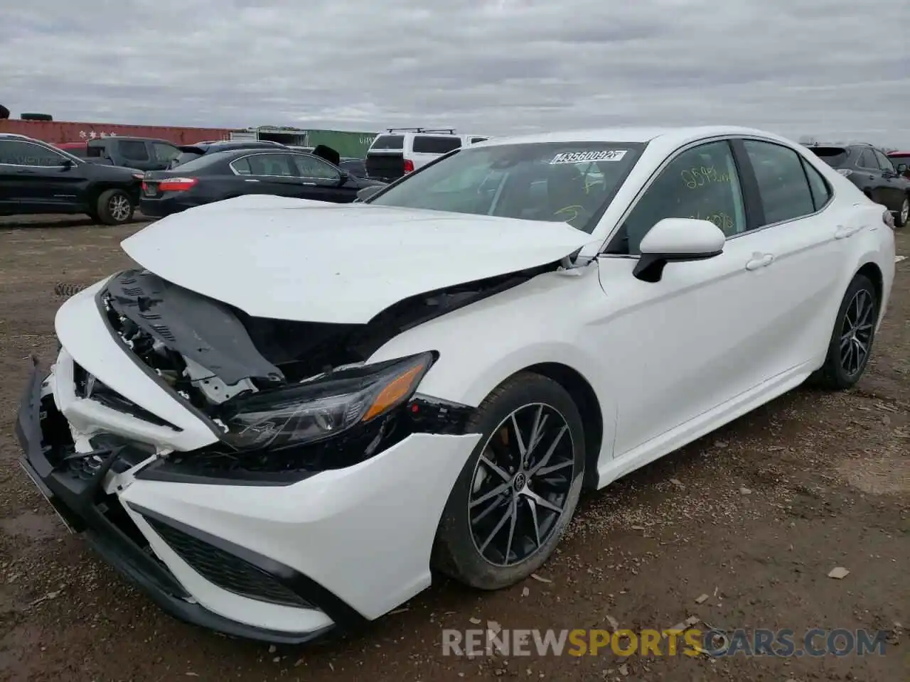 2 Photograph of a damaged car 4T1G11AK7MU429776 TOYOTA CAMRY 2021