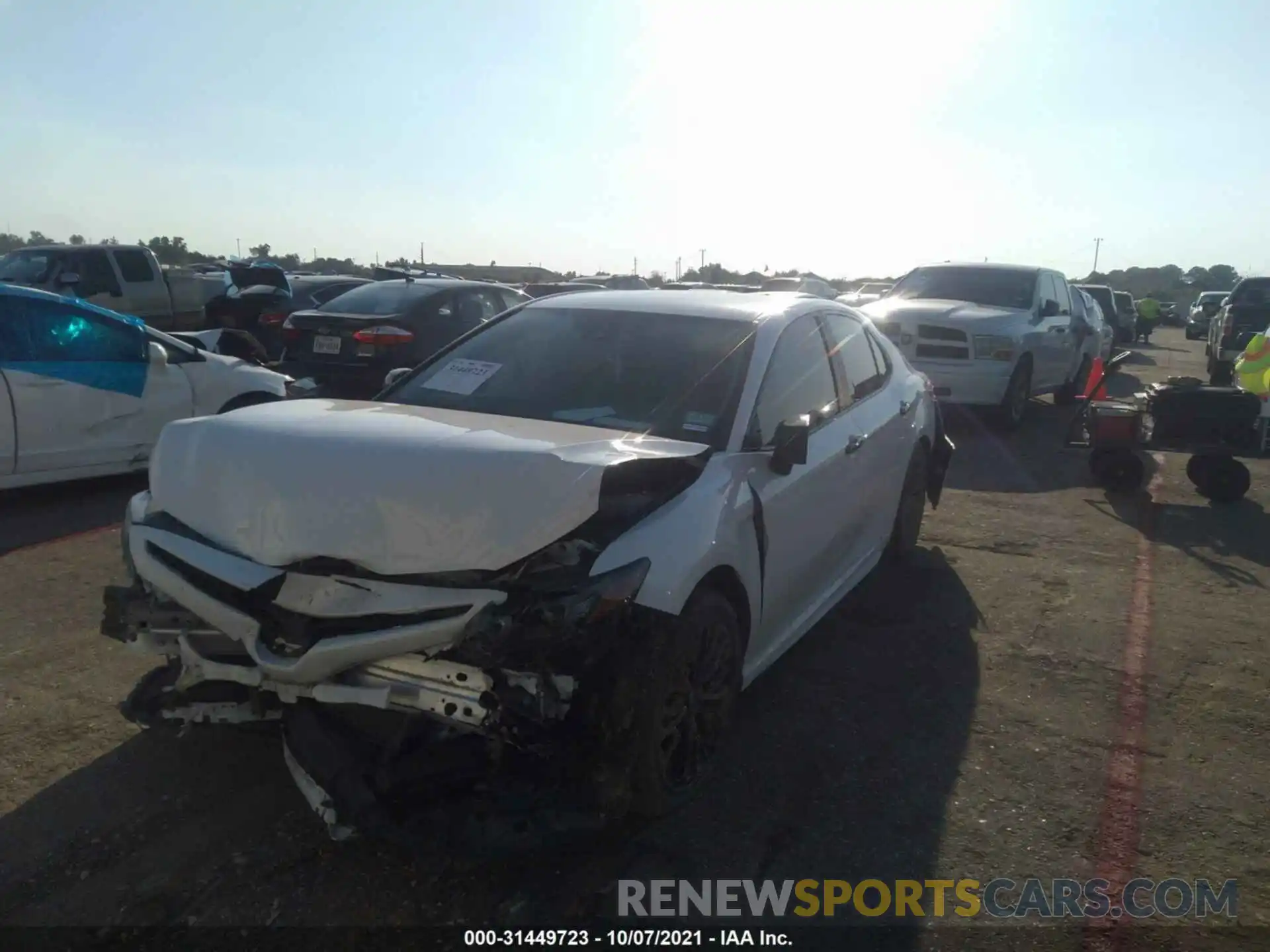 2 Photograph of a damaged car 4T1G11AK7MU429826 TOYOTA CAMRY 2021