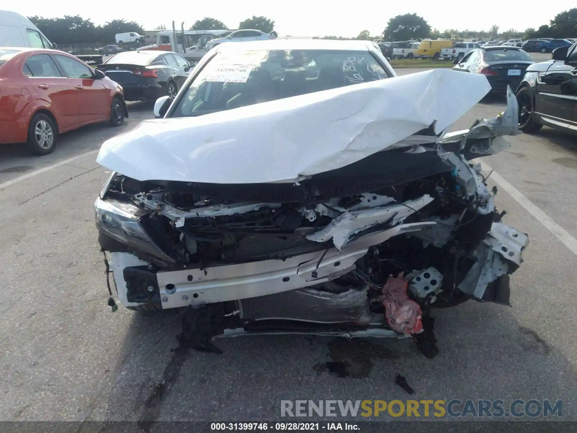 6 Photograph of a damaged car 4T1G11AK7MU430345 TOYOTA CAMRY 2021