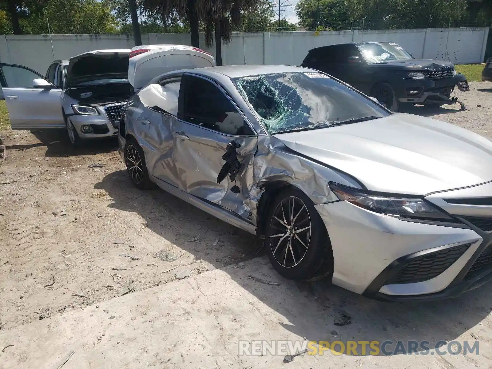 9 Photograph of a damaged car 4T1G11AK7MU430989 TOYOTA CAMRY 2021