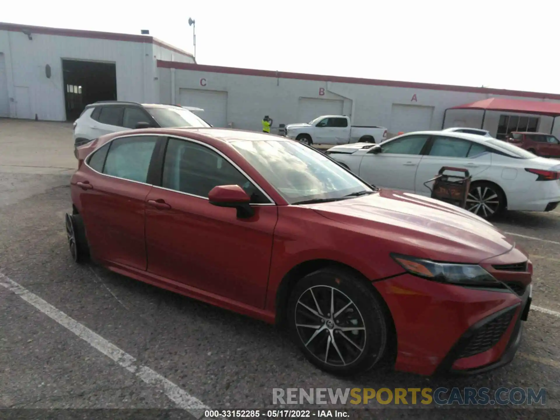 1 Photograph of a damaged car 4T1G11AK7MU435609 TOYOTA CAMRY 2021