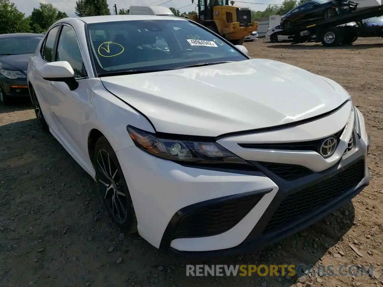 1 Photograph of a damaged car 4T1G11AK7MU436159 TOYOTA CAMRY 2021