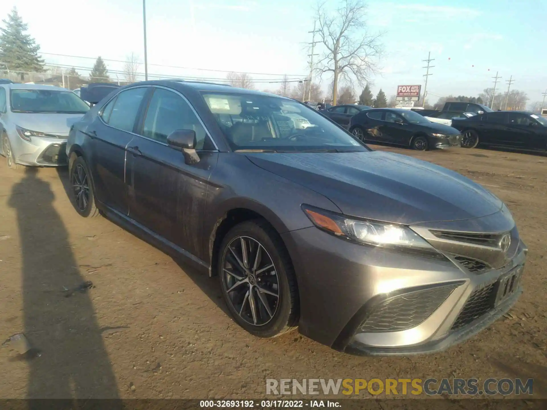 1 Photograph of a damaged car 4T1G11AK7MU438445 TOYOTA CAMRY 2021