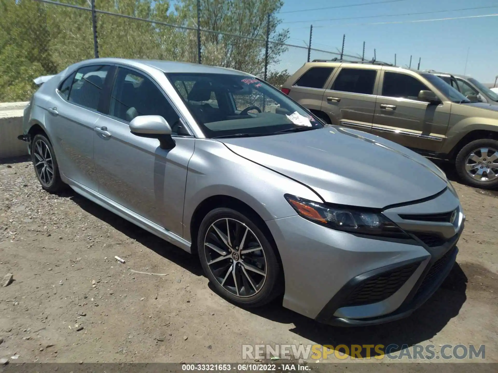 1 Photograph of a damaged car 4T1G11AK7MU443404 TOYOTA CAMRY 2021