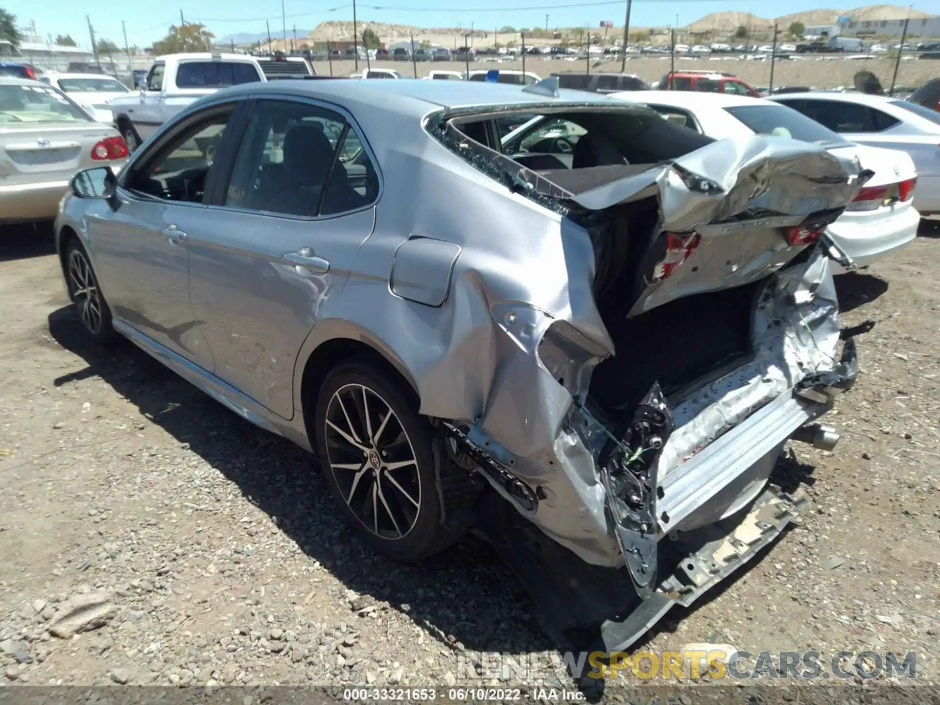 3 Photograph of a damaged car 4T1G11AK7MU443404 TOYOTA CAMRY 2021